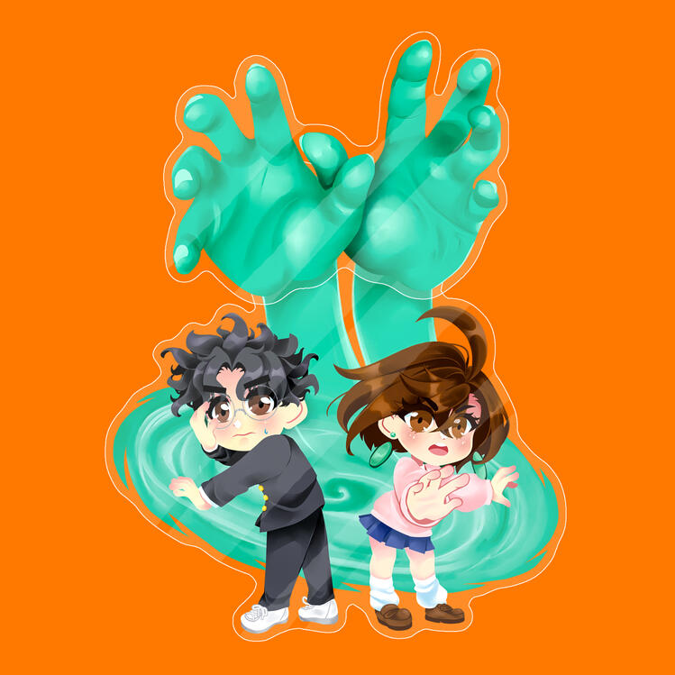 Dandadan Moving Standee