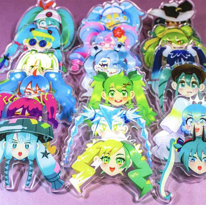 Project Voltage Acrylic Pins