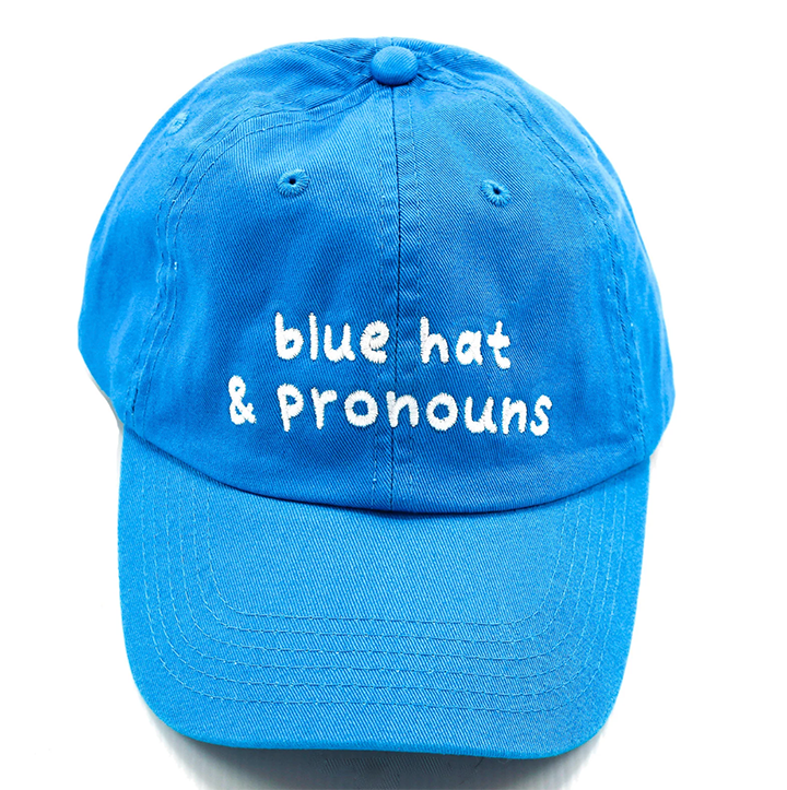 Blue Hat Dad Cap